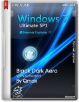 Windows 7 SP1 Ultimate Black Dark Aero by -=Qmax=- Windows 7 SP1 Ultimate Black Dark Aero by -=Qmax=-