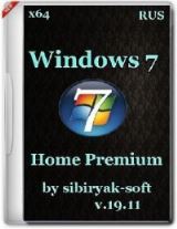 Windows 7 Home Premium by sibiryak-soft v.19.11 (x64) (2014) [RUS]