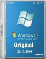 Windows 7 Professional SP1 Original by -A.L.E.X.- 23.12.2014 (x86/x64/RUS/ENG) Windows 7 Professional SP1 Original by -A.L.E.X.- 23.12.2014 (x86/x64/RUS/ENG)