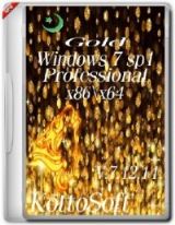 Windows 7 SP1 Professional KottoSOFT V.7.12.14 (x86 x64) (2014) [RUS]