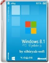 Windows 8.1 with Update 3 Professional VL by sibiryak-soft v.04.01 (х64) Windows 8.1 with Update 3 Professional VL by sibiryak-soft v.04.01 (х64)