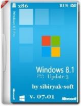 Windows 8.1 with Update 3 Professional VL by sibiryak-soft v.07.01 (х86) Windows 8.1 with Update 3 Professional VL by sibiryak-soft v.07.01 (х86)