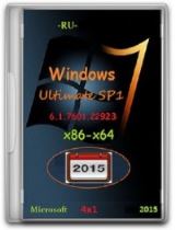 Windows 7 Ultimate SP1 6.1.7601.22923 х86-х64 RU 4x1-1502 Windows 7 Ultimate SP1 6.1.7601.22923 х86-х64 RU 4x1-1502