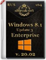 Windows 8.1 Enterprise with update 3 by sibiryak-soft v.20.02 (х64) Windows 8.1 Enterprise with update 3 by sibiryak-soft v.20.02 (х64)