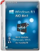 Windows 8.1 x64 AIO 8in1 With Update February 2015 (ENG/RUS/GER) Windows 8.1 x64 AIO 8in1 With Update February 2015 (ENG/RUS/GER)