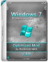 Windows 7 Professional SP1 Optimized Mod by Rockmetall666 V3.0 Windows 7 Professional SP1 Optimized Mod by Rockmetall666 V3.0