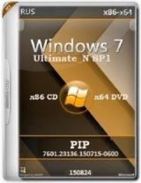 Windows 7 Ultimate_N SP1 7601.23136.150715-0600 x86-x64 RU PIP Windows 7 Ultimate_N SP1 7601.23136.150715-0600 x86-x64 RU PIP