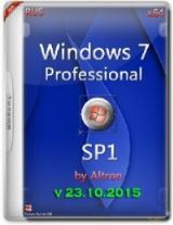 Windows 7 Ultimate SP1 RU x64 [Update 23.10.2015 / Activated] by Altron