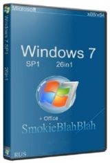 Windows 7 SP1 (x86/x64) + Office 2016 26in1 by SmokieBlahBlah 09.12.15 [Ru]