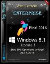 Windows 8.1 Enterprise Stop SMS Optimized by Yagd v.01.2016 (x64) Windows 8.1 Enterprise Stop SMS Optimized by Yagd v.01.2016 (x64)