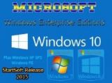 Windows Enterprise VL Editions xp pe StartSoft 84-2015 [Ru]