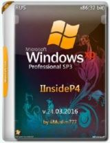 Windows XP SP3 IInsideP4 v24.03.2016 (x86) [Ru]