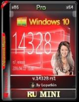 Microsoft Windows 10 Pro 14328 rs1 x86-x64 RU MINI Microsoft Windows 10 Pro 14328 rs1 x86-x64 RU MINI