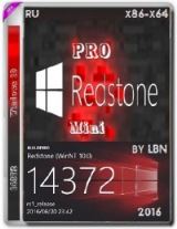 Microsoft Windows 10 Pro 14372 rs1 x86-x64 RU Mini Microsoft Windows 10 Pro 14372 rs1 x86-x64 RU Mini