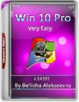 Win 10 Pro 14393 ( Very Easy ) Bellisha Alekseevna (x64) (2016) [RUS]