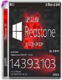 Microsoft Windows 10 Pro 14393.103 x86-x64 RU BOX-PIP Microsoft Windows 10 Pro 14393.103 x86-x64 RU BOX-PIP