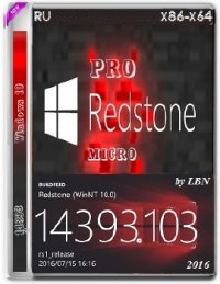Microsoft Windows 10 Pro 14393.103 x86-x64 RU MICRO Microsoft Windows 10 Pro 14393.103 x86-x64 RU MICRO