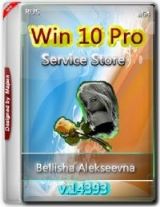 Win 10 Pro 14393 ( Service Store ) Bellisha Alekseevna (x64) (2016) [RUS]