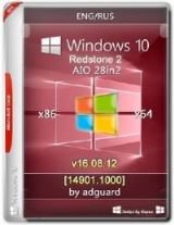 Windows 10 Redstone 2 [14901.1000] (x86-x64) AIO [28in2] adguard (v16.08.12)