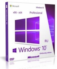 Windows 10 Professional vl x86-x64 1607 RU by OVGorskiy 03.2017 2DVD