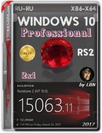 Windows 10 Pro 1703 15063.11 rs2 x86-x64 RU-RU 2x1 Windows 10 Pro 1703 15063.11 rs2 x86-x64 RU-RU 2x1
