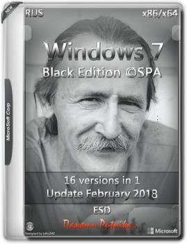 Windows 7 SP1 BLACK EDITION ©SPA (x86-x64) Windows 7 SP1 BLACK EDITION ©SPA (x86-x64)