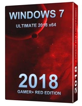 Windows 7 Ultimate 2018 RED GAME Editoin