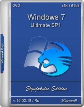 Windows 7 Ultimate SP1 x64 Elgujakviso Edition (v.16.02.18) Windows 7 Ultimate SP1 x64 Elgujakviso Edition (v.16.02.18)